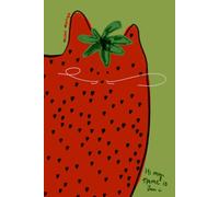 Meow Mango: Strawberry Cat Named Jam | Hardcover Journal for Girls, Teens, and Stationary Addicts | Cat Diary for Writing, or Gifting | Cat Mom Gifts