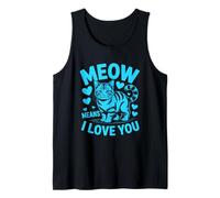 Meow Means I Love You Débardeur