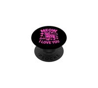 Meow Means I Love You PopSockets PopGrip Adhésif