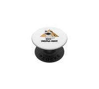 Meow-mmy Pyramide de Chat Mignon de Gizeh Momie égyptienne Ancienne PopSockets PopGrip Adhésif