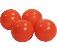 MeowBaby balles en plastique pour piscine à balles 7cm, balles de jeu en plastique pour bébé, 50 pièces : Orange