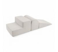 MEOWBABY Parcours Motricité Bébé - Modules en Mousse pour Développement Moteur - Module Motricité Bébé - Parcours Motricité Enfant Sécurisé et Ludique, Velours Côtelé