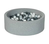 MeowBaby Piscine à Balles Blanc