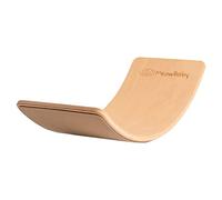 Meowbaby Planche D'équilibre Pour Enfants 80x30cm, Balance Board Avec Feutre Beige