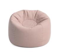MEOWBABY Pouf Enfant - Pouf Chambre Enfant Confortable - Fauteuil Peluche Enfant Fille ou Garçon - Design Moderne pour Intérieur et Extérieur, Rose