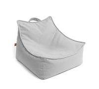 MEOWBABY Pouf Enfant - Pouf Chambre Enfant Confortable - Fauteuil Peluche Enfant Fille ou Garçon - Design Moderne pour Intérieur et Extérieur, Gris