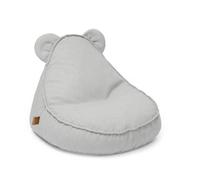 MEOWBABY Pouf Enfant - Pouf Chambre Enfant Confortable - Fauteuil Peluche Enfant Fille ou Garçon - Design Moderne pour Intérieur et Extérieur, Gris