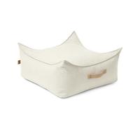 MEOWBABY Pouf Enfant - Pouf Chambre Enfant Confortable - Fauteuil Peluche Enfant Fille ou Garçon - Design Moderne pour Intérieur et Extérieur, Beige