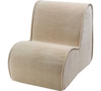 MeowBaby® Siège Corduroy Sand, Fauteuil pour enfant, Meuble pour bébé, Canapé pour enfant, 40x50x60 cm