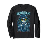 Meowcrobiology Chat Miaou Microbiologie Science Biologie Manche Longue