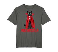 Meowcula Motif chat vampire Halloween crocs drôles T-Shirt