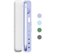 Meowster Étui pour Apple Pencil 2e génération et 1ère génération avec Couvercle - Étui de Transport pour Apple Pencil - Étui de Protection pour iPad - Accessoires pour Stylet Apple