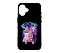 Meowtastic Meow Cat Fantastic 80s Funny Kitten Cats Lover Coque pour iPhone 16