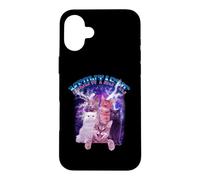 Meowtastic Meow Cat Fantastic 80s Funny Kitten Cats Lover Coque pour iPhone 16 Plus