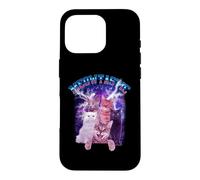Meowtastic Meow Cat Fantastic 80s Funny Kitten Cats Lover Coque pour iPhone 16 Pro