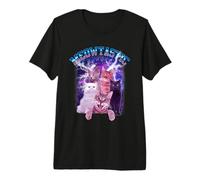 Meowtastic Meow Cat Fantastic 80s Funny Kitten Cats Lover T-Shirt Haut de Gamme