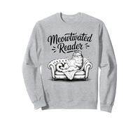 Meowtivated Reader Sweatshirt