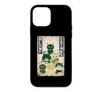 Meowy Catmas Arbre de Noël en Forme de Chat et Chaton Père Noël Mignon et Amusant Coque pour iPhone 12 Mini