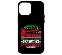 Meowy Christmas from The Crazy Cat Lady Xmas Family Coque pour iPhone 12 Pro Max