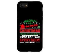 Meowy Christmas from The Crazy Cat Lady Xmas Family Coque pour iPhone SE (2020) / 7/8