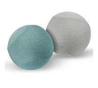 MeoZynxadril 2 Pièces Balle Anti Stress, Balles en Gel Souples et dures Ensemble, Boule Anti Stress, Balle Reeducation Main, Boules Anti Stress Adulte, pour Massage et Exercices de Renforcement