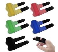 MeoZynxadril 5 Pièces Attelle Doigt, Orthèses de Doigt, Attelles Doigt Réglables, Protection Doigt, Orthese Doigts Arthrose, Soutien Des Doigts pour Casser, Entorses, Arthrite, Tendinite