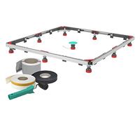 Mepa 182125 SF RE 2S+ Kit Universel pour Montage insonorisant de baignoires de Douche rectangulaires Extra et superplates en Acier, Acrylique, Fonte minérale, Multicolore