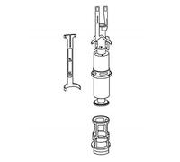 MEPA 590738 UPSK SCA12-E11-E21-E31 Kit de bonde d'écoulement Multicolore