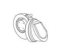 Mepa Lüfter avec clapet anti-retour Air- WC 590955