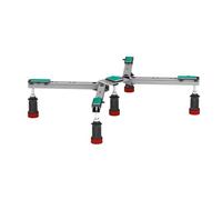 Mepa Pieds de bac de douche BW-5 150 130 Maxi – pour receveurs acier/acrylique 80-100 cm