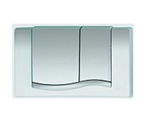Mepa plaque flush MepaWave 420505 chrome mat, pour réservoir de chasse (ancienne) A21 / E21