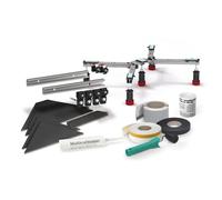 Ensemble de receveurs de douche MEPA BW-5 Maxi 3S + 182107 pour receveurs de douche en acrylique