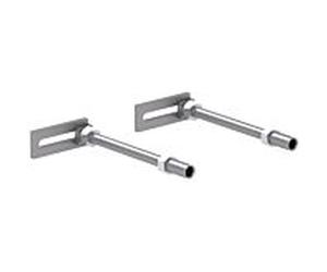 Mepa VariVIT Zubehör 542011 sans obstacle devant un mur plein, pour céramique WC avec une saillie de 700 mm