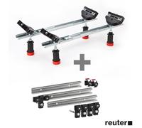 MEPA WSgrip Piètement pour baignoire en acier KALDEWEI avec lot de 3 rails MEPA, 110020+190031,