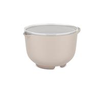 Mepal - 102305031500 - Bol de Préparation plus Couvercle Chef It, Base Antidérapante, Résiste au Micro-Ondes et au Lave-Vaisselle, Matériau Résistance aux Chocs Supporte Jusqu'À 110°C, 1500 ml, Chalk