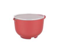 Mepal - 102305076900 - Bol de Préparation plus Couvercle Chef It, Base Antidérapante, Résiste au Micro-Ondes et au Lave-Vaisselle, Matériau Résistance aux Chocs Supporte Jusqu'À 110°C, 1500 ml, Coral