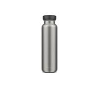 Mepal - 104172041100 - Bouteille Isotherme Ellipse, Bouteille Isotherme à Double Paroi, Bouteille à Boire en Déplacement, 12 Heures Chaudes et 24 Heures Froides, Acier Inoxydable, 900 ml, Nordic Black