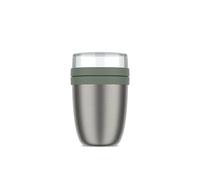 Mepal - 107647094700 - Panier Repas Hermétique Ellipse, Panier Repas Thermo, Tasse pour Yaourt et Soupe, 6-8 Heures Chaud et 12 Heures Froid, 500 plus 200 ml, Nordic Sage