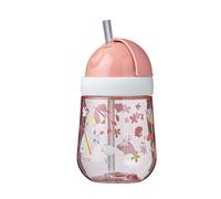 MEPAL 108014065243 MEPAL Strohhalmbecher Mio - Flowers & Butterflies fleurs et papillons 300,0 ml