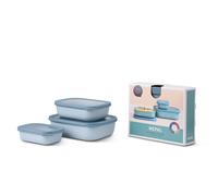 MEPAL 9187913 MEPAL boîte fraîcheur Cirqula 7,0 cm de haut bleu 0,5/1,0/2,0 l