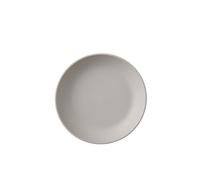 Mepal - Assiette creuse Silueta - Lavable au lave-vaisselle et résistant au micro-ondes - Assiettes en plastique - Assiettes plates - Vaisselle - 21 cm - Nordic white