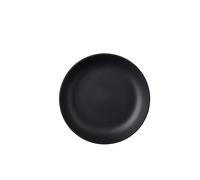Mepal - Assiette creuse Silueta - Lavable au lave-vaisselle et résistant au micro-ondes - Assiettes en plastique - Assiettes plates - Vaisselle - 21 cm - Nordic black