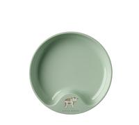 Mepal - Assiette d'auto-alimentation pour bébé Mio - Assiette d'apprentissage pour enfants - Assiette sans BPA pour tout-petit - Vaisselle pour enfants - Little Farm