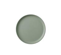Mepal - Assiette petit déjeuner Silueta - Lavable au lave-vaisselle et résistant au micro-ondes - Assiettes en plastique - Assiettes plates - Vaisselle - 23 cm - Nordic sage