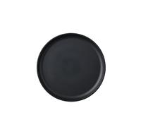 Mepal - Assiette petit déjeuner Silueta - Lavable au lave-vaisselle et résistant au micro-ondes - Assiettes en plastique - Assiettes plates - Vaisselle - 23 cm - Nordic black