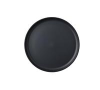 Rosti Mepal Assiette plate Silueta – 26 cm – Plastique, lave‑vaisselle et micro‑ondes – Nordic black