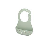 Mepal - Bavoir Mio Little Dutch - Fermetures ajustables pour un meilleur confort - Poche profonde pour recueillir les aliments - Passe au lave-vaisselle - Sans BPA - Little Farm