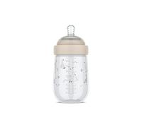 Mepal - Biberon Mio Little Dutch, Capuchon Transparent pour le Rangement, Anti-Colique, Conception Spiralée pour Éviter les Obstructions, Silicone de Grade Médical, 240 ml, Little Goose