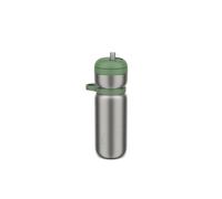 Mepal - Bidon de Sport Isotherme Twist - Étanche - Pas besoin de pencher - Isolé sous vide: 6h chaud, 10h froid - Bouteille d'eau - 600 ml - Moss green