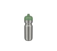 Rosti Mepal - Bidon sport Pull - Étanche, ouverture à une main - Acier inox léger - 800 ml Moss green